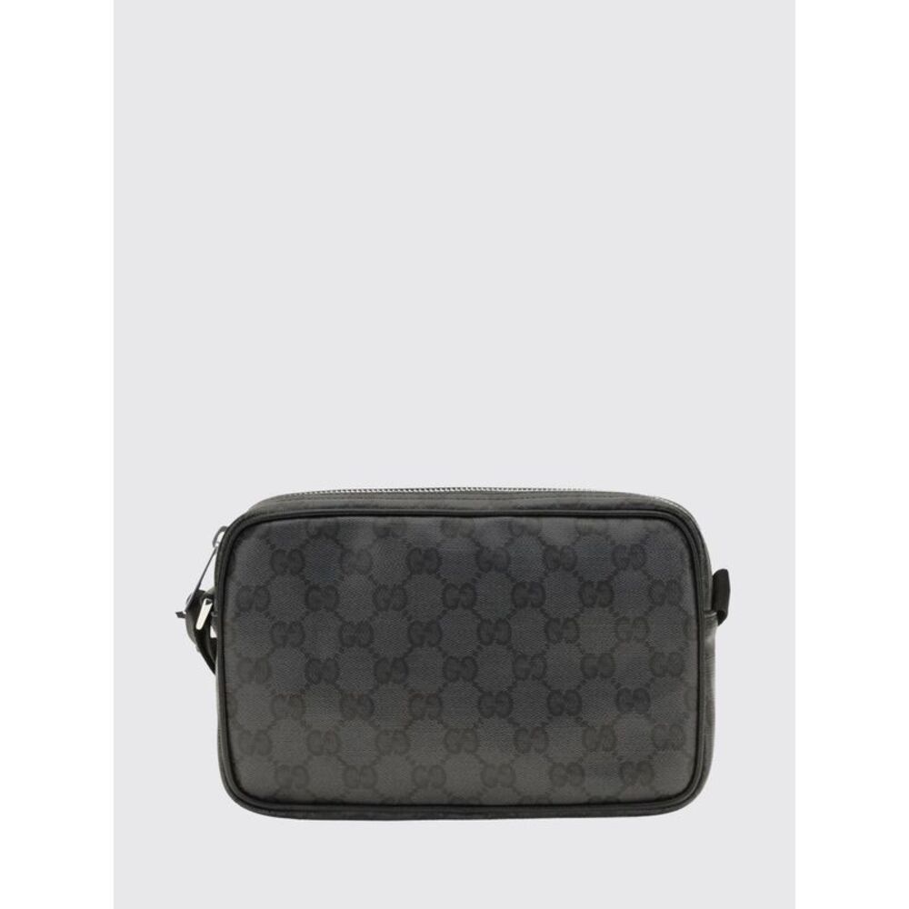Gucci Men Essence Gucci Camera Bag In Gg Supreme Fabric With Adjustable Strap